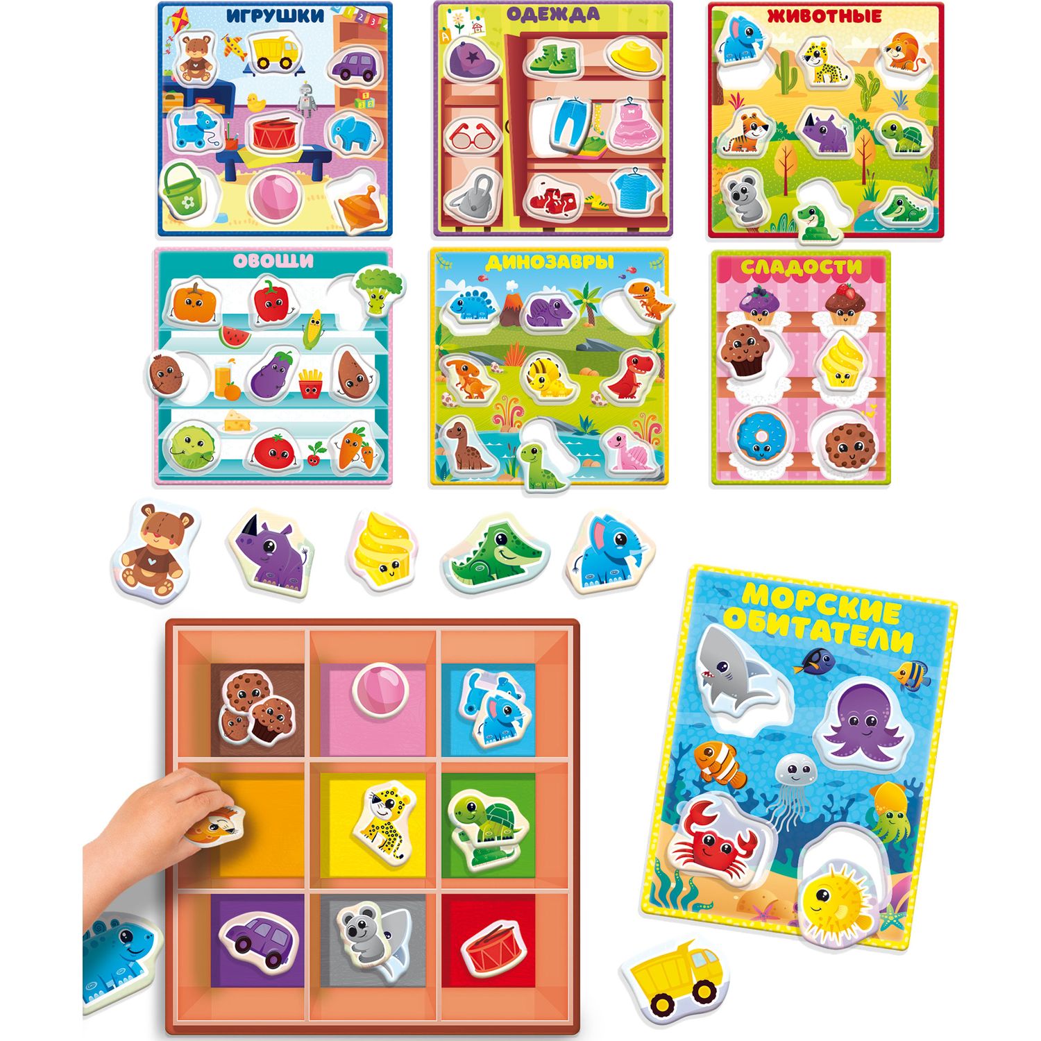 Игра развивающая Lisciani Montessori baby Box colours R92765 - фото 4