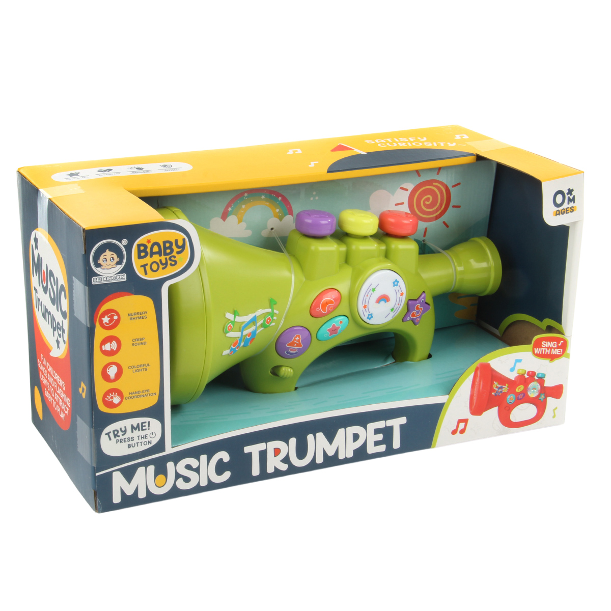Музыкальная игрушка Veld Co Труба - фото 7