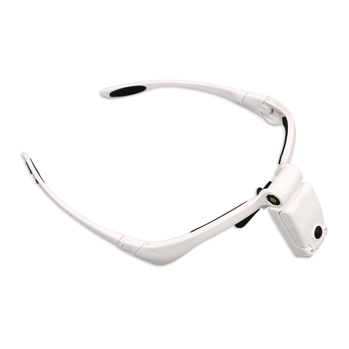Лупа - очки Айрис увеличительная светодиодная налобная для рукоделия чтения вышивания 5 линзы - фото 1