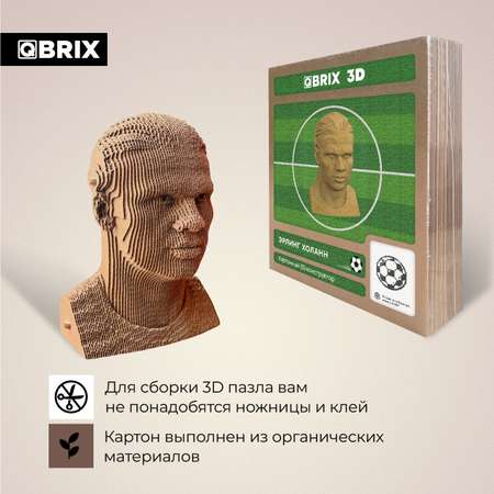 Конструктор 3D картонный QBRIX Эрлинг Холанн