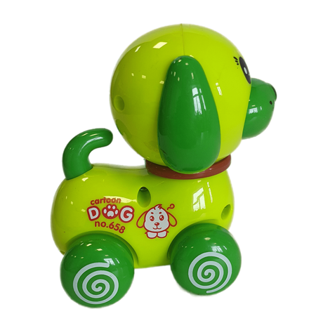 Игрушка Uviton заводная собачка зеленый