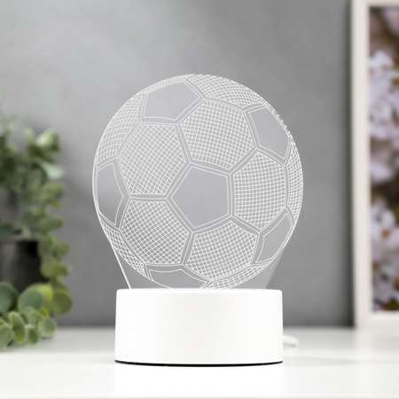 Светильник Sima-Land «Футбольный мяч» от сети 9 5x12 5x16 см
