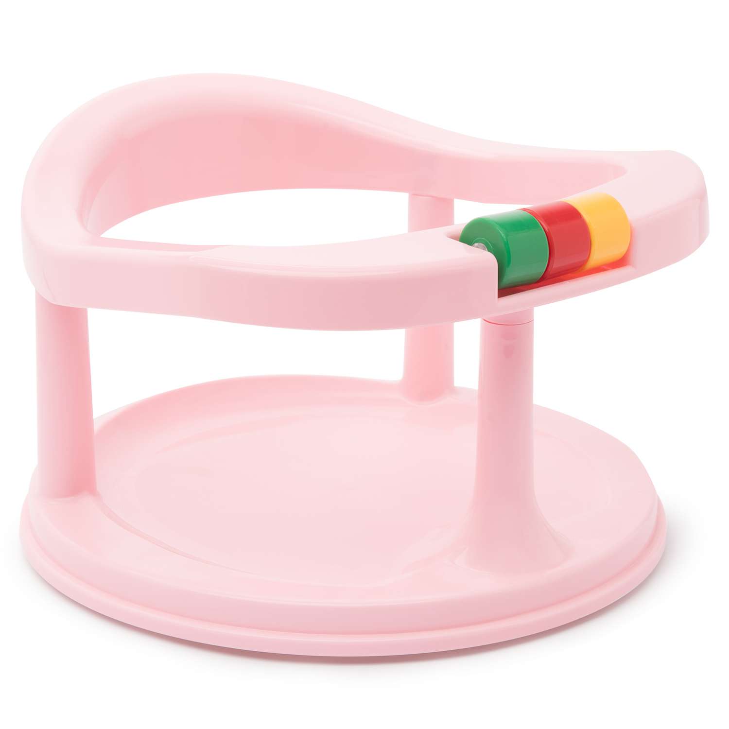 Сиденье детское Полимербыт для купания на присосах Розовое - фото 1