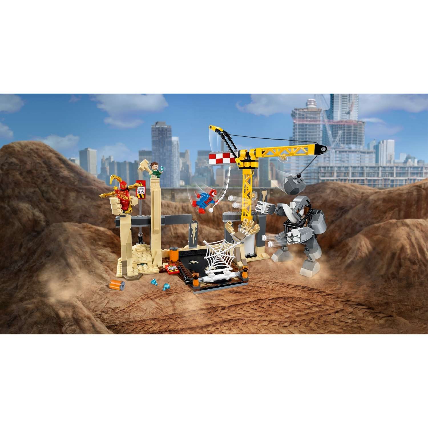 Конструктор LEGO Super Heroes Носорог и Песочный человек против Супергероев (76037) - фото 4