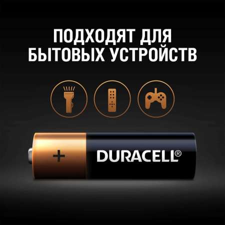 Батарейки Duracell Basic АА/LR6 4шт