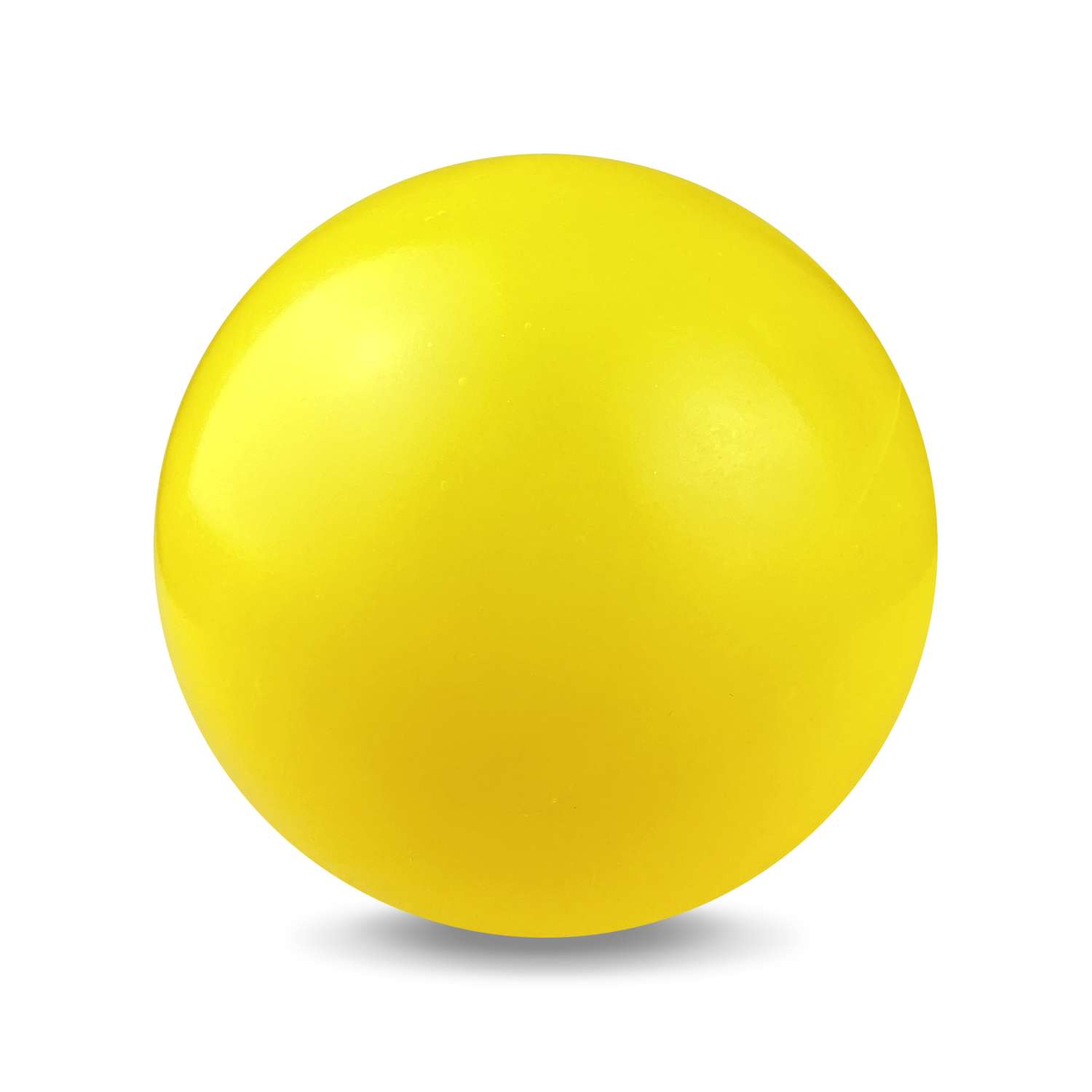 Мяч ПОЙМАЙ диаметр 200мм Радуга желтый - фото 1