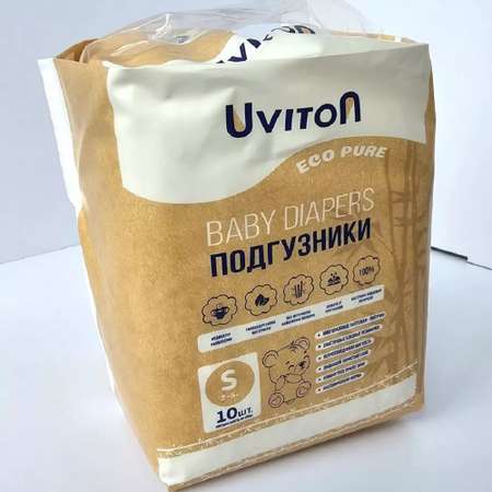 Подгузники Uviton 10 шт. 1 2-6 кг