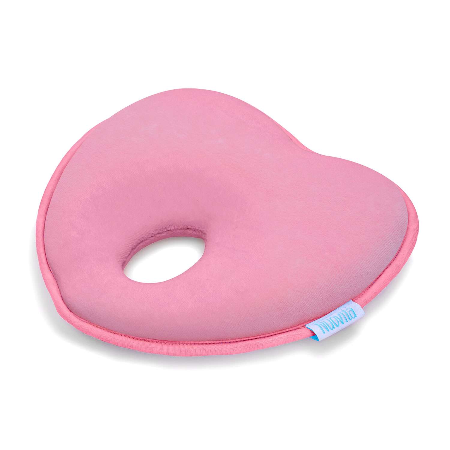 Подушка для новорожденного Nuovita NEONUTTI Cuore Memoria розовый - фото 1