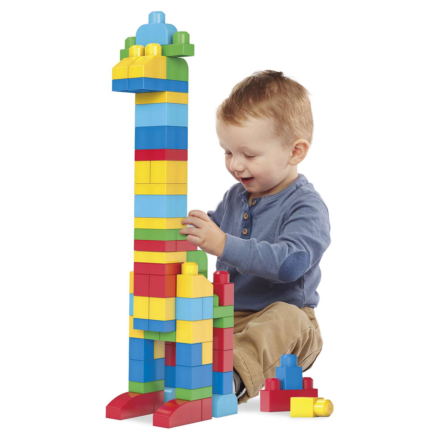 Конструктор Mega Bloks First Builders 60деталей в ассортименте DCH54/DCH55/CYP67 - фото 17