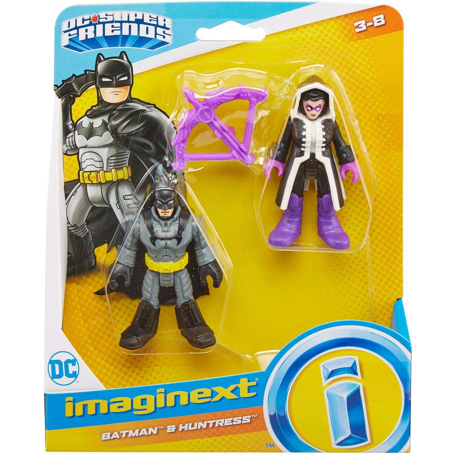 Фигурка IMAGINEXT Batman Бэтмен и Охотница GKJ66 - фото 2