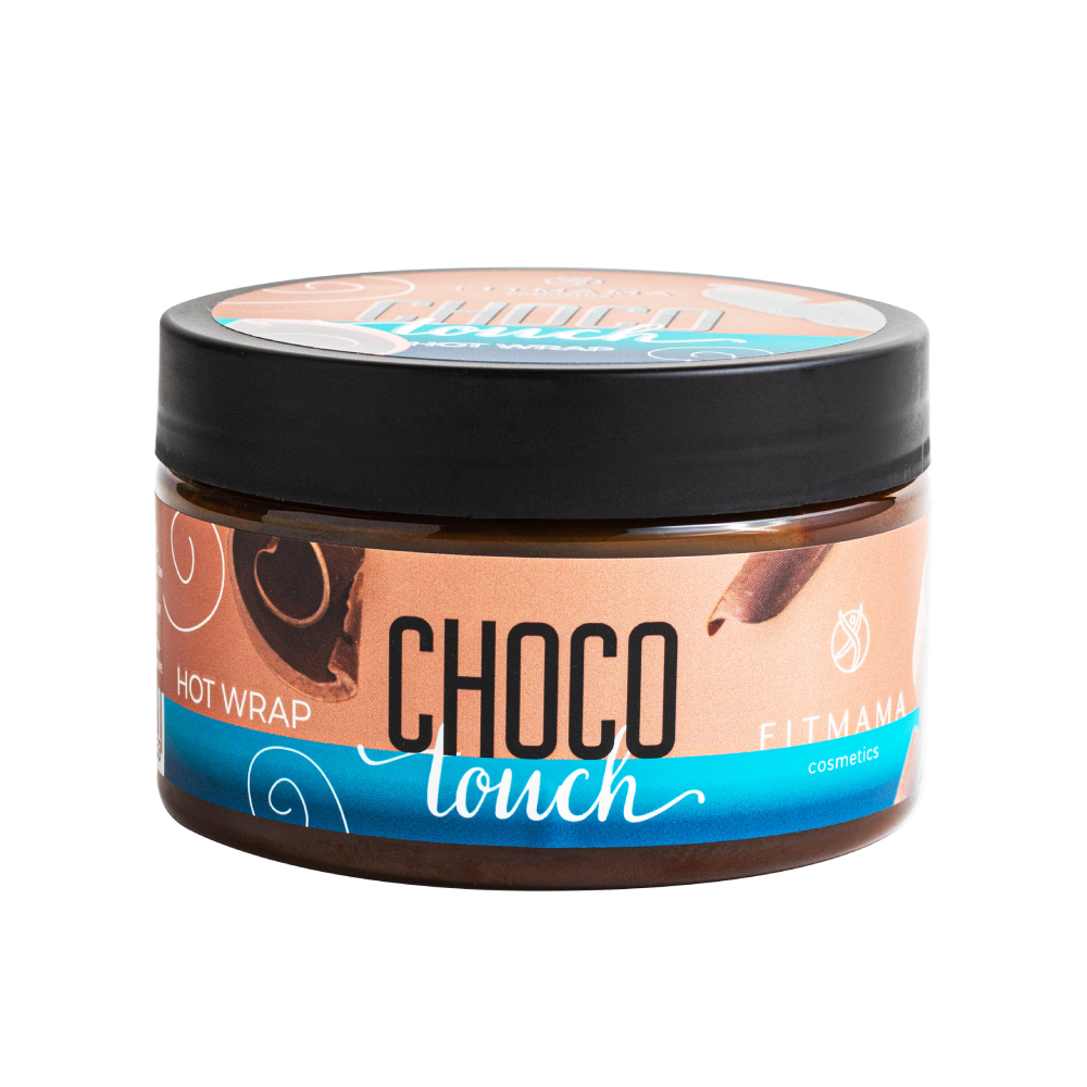 Средство от растяжек FITMAMA COSMETICS Антицеллюлитное горячее обертывание CHOCO TOUCH с коллагеном - фото 1