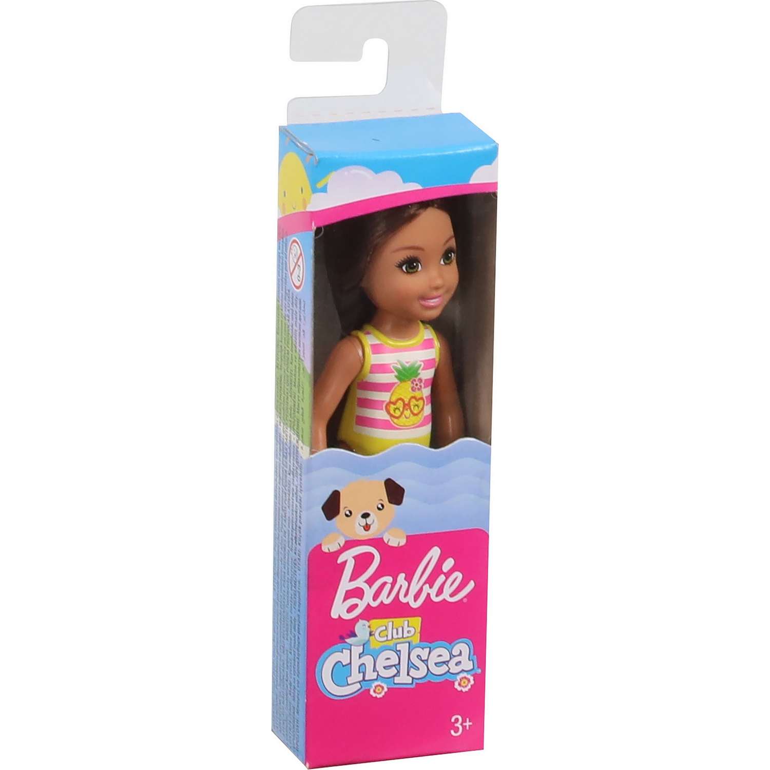 Кукла Barbie Челси в купальнике Шатенка GHV57 GLN73 - фото 3