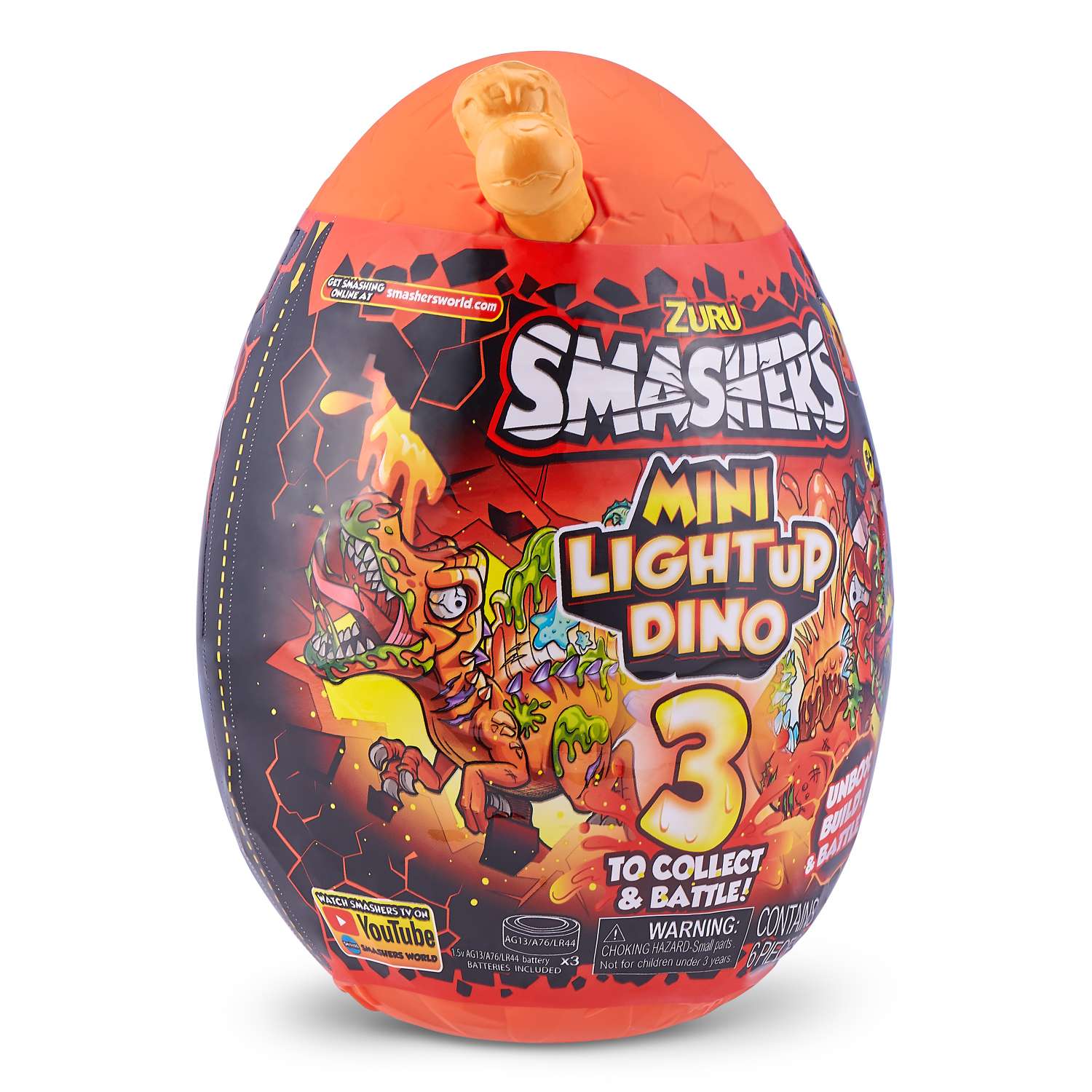 Набор игровой Smashers Огненное яйцо маленькое 7473SQ1 7473SQ1 - фото 8