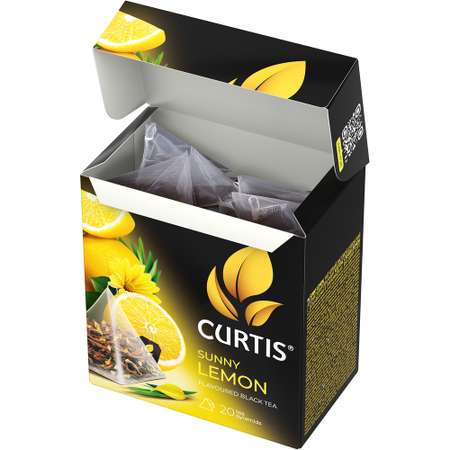 Чай Curtis черный Sunny Lemon 20 пакетиков