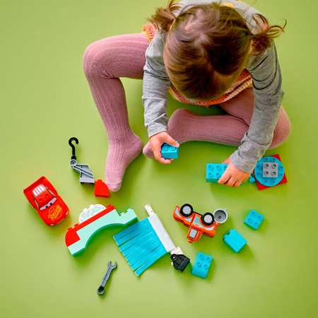 Конструктор детский LEGO Duplo Веселая автомойка 10996