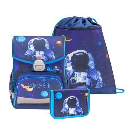 Школьный ранец BELMIL Click Spaceman с наполнением серия 405-45-06-SET