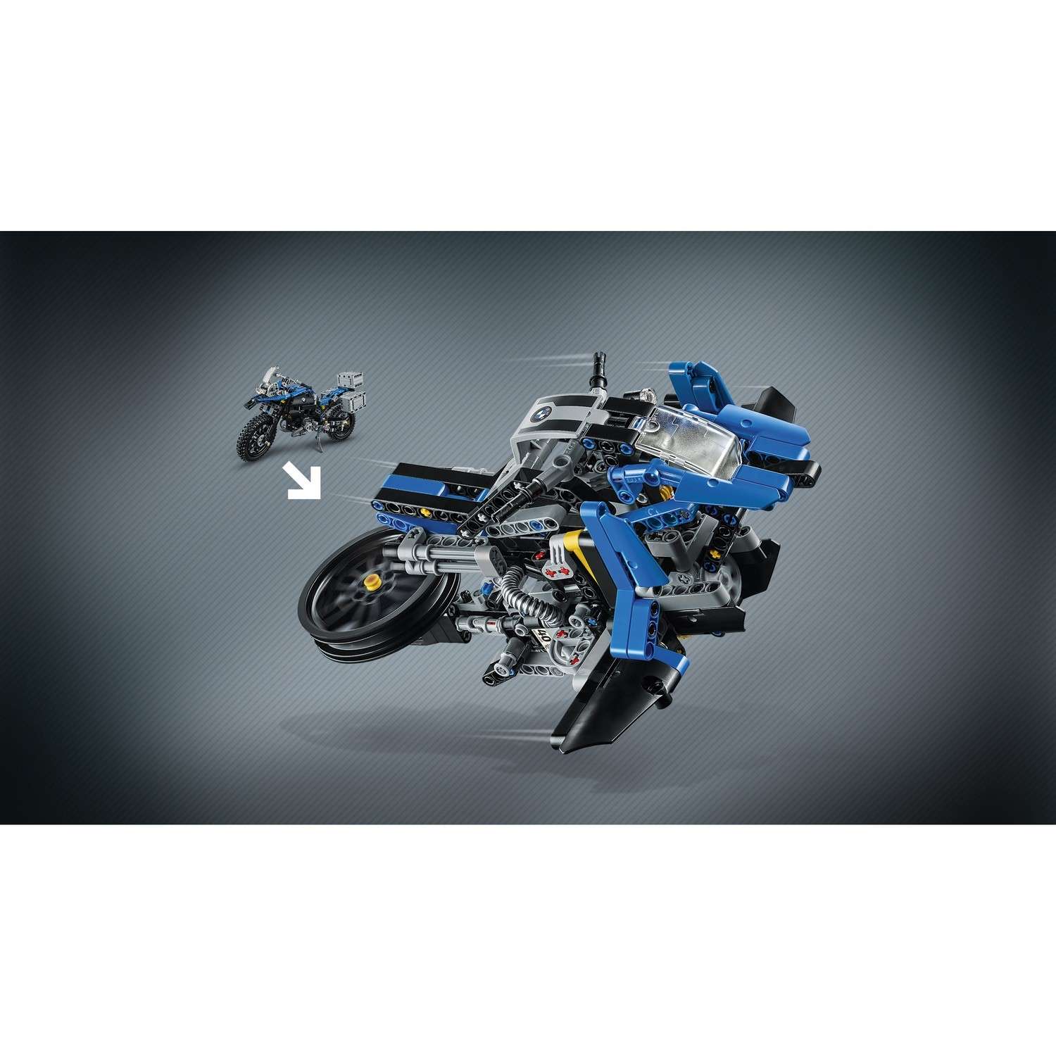 Конструктор LEGO Technic Приключения на BMW R 1200 GS (42063) - фото 6