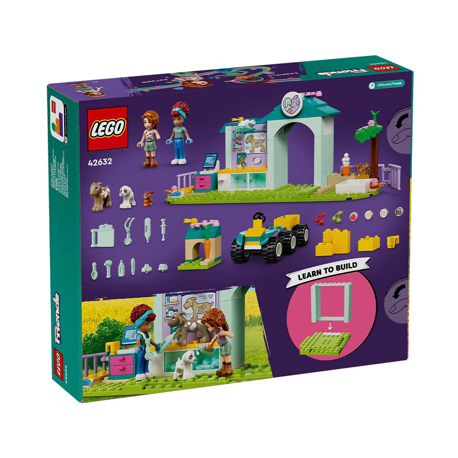 Конструктор детский LEGO Friends Ветеринарная клиника 42632 - фото 12