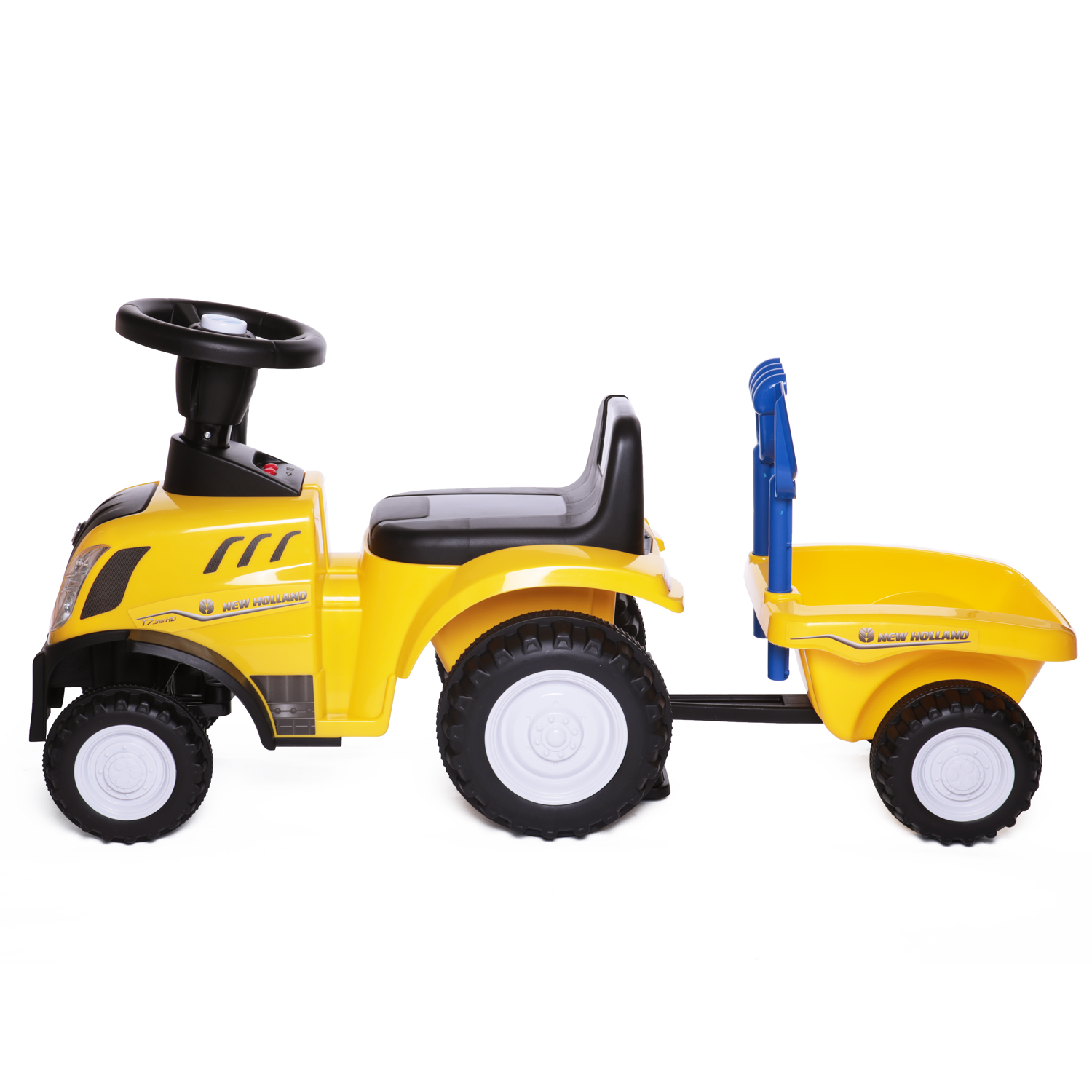 Каталка BabyCare Holland Tractor жёлтый - фото 8