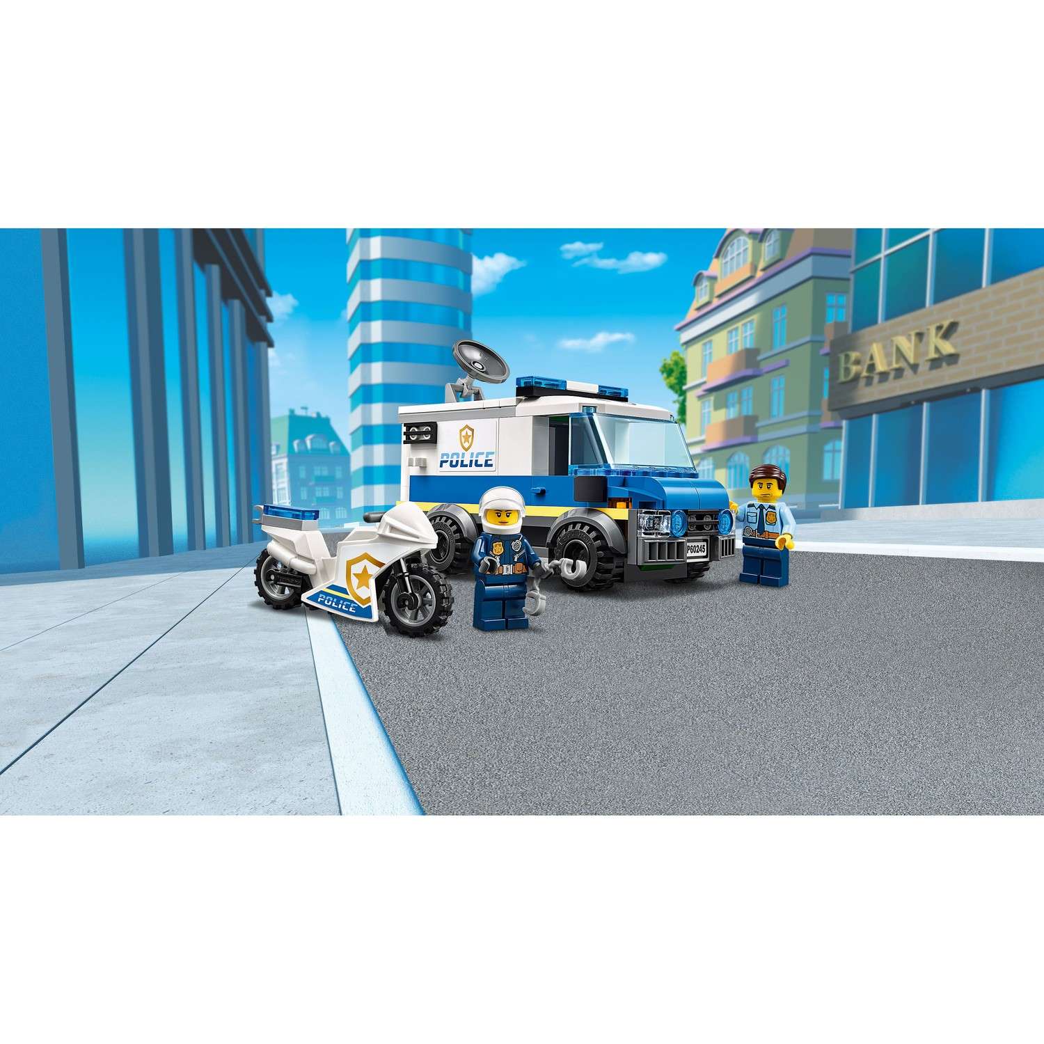 Конструктор LEGO City Police Ограбление полицейского монстр-трака 60245 - фото 11