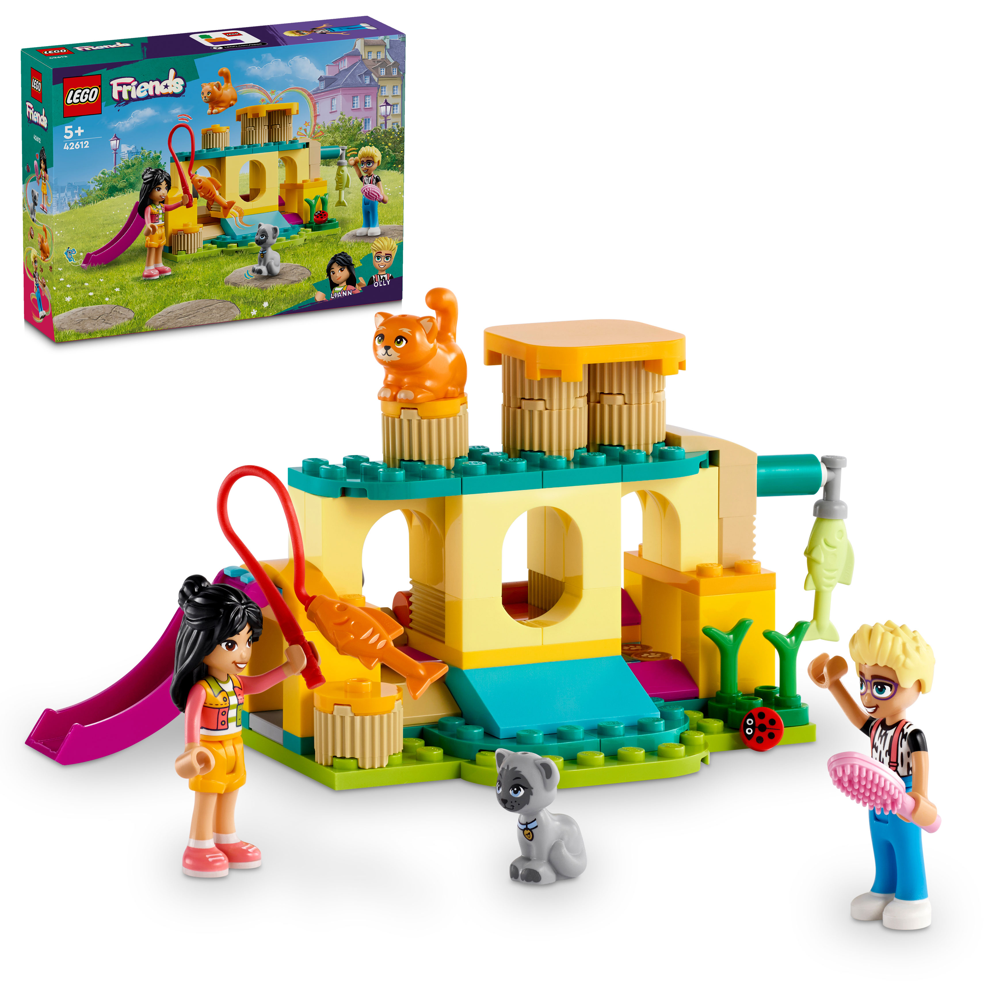 Конструктор LEGO Friends Приключение на игровой площадке для кошек 42612 - фото 1