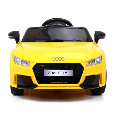 Электромобиль Sima-Land AUDI TT RS окраска желтый