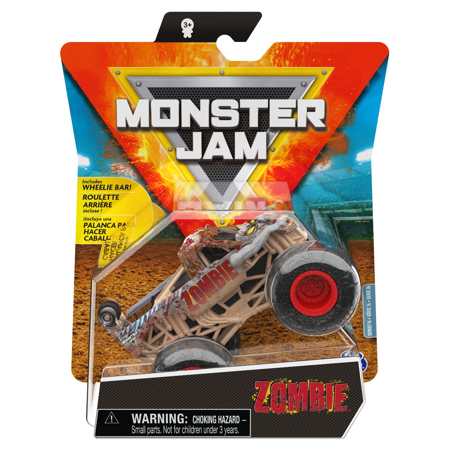 Машинка Monster Jam 1:64 Zombie 6060870 купить по цене 366 ₽ в  интернет-магазине Детский мир