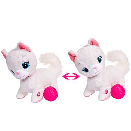 Игрушка интерактивная IMC Toys Кошка Bianca в комплекте с клубком