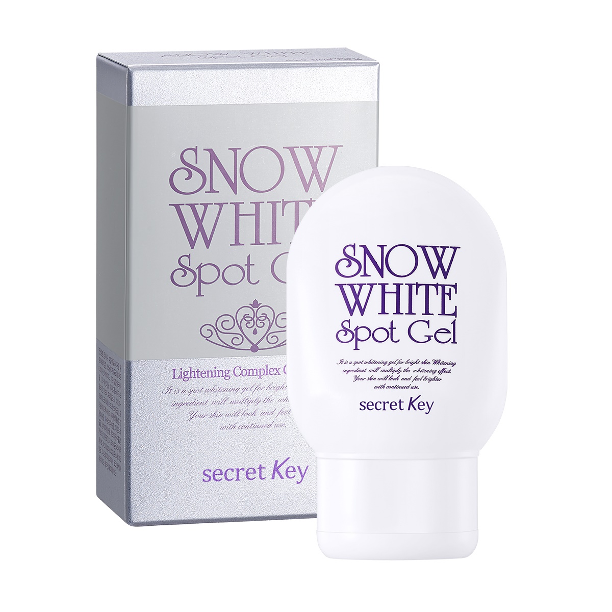 Гель для лица и тела SECRET KEY универсальный Snow White Spot Gel 65г - фото 1