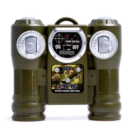 Танк Автоград радиоуправляемый «Армия» с эффектом дыма работает от аккумулятора