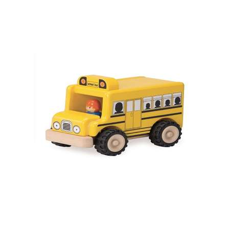Автобус школьный Wonderworld деревянная игрушка Miniworld