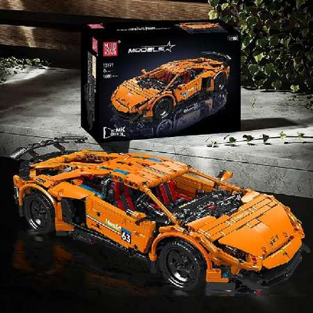 Конструктор Mould King 13177 Спорткар Lamborghini Aventador SVJ