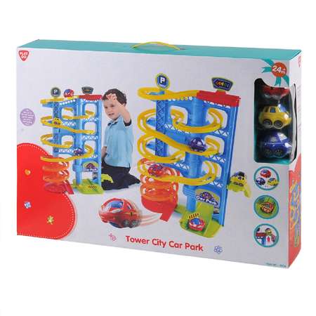 Центр игровой Playgo Парковка 3 уровня