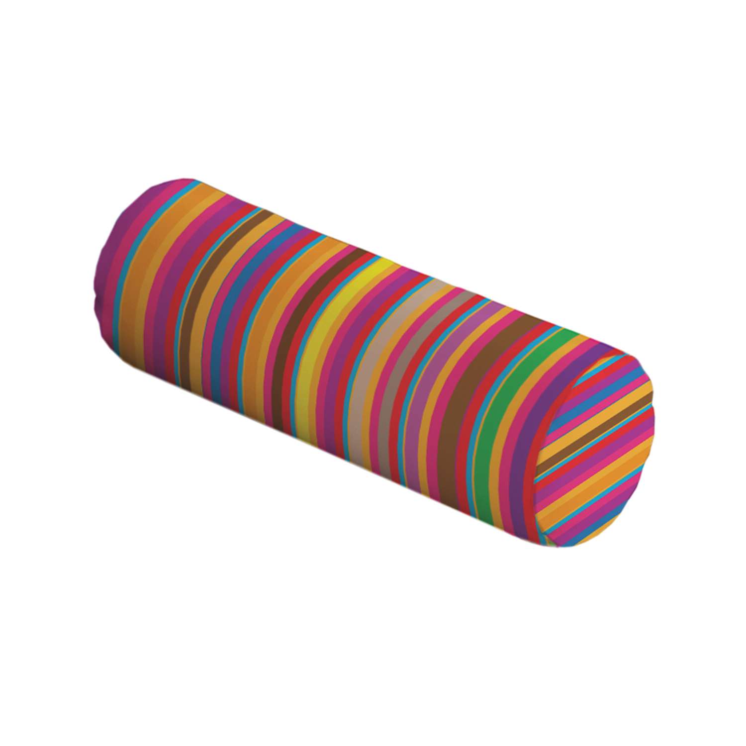 Декоративная подушка-валик JoyArty Строгая радуга - фото 1