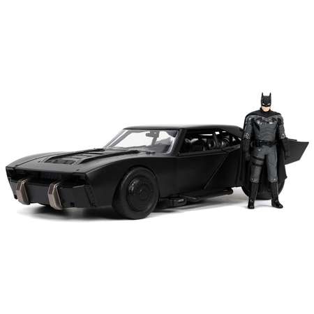 Автомобиль Jada Batmobile with Batman 1:24 черный