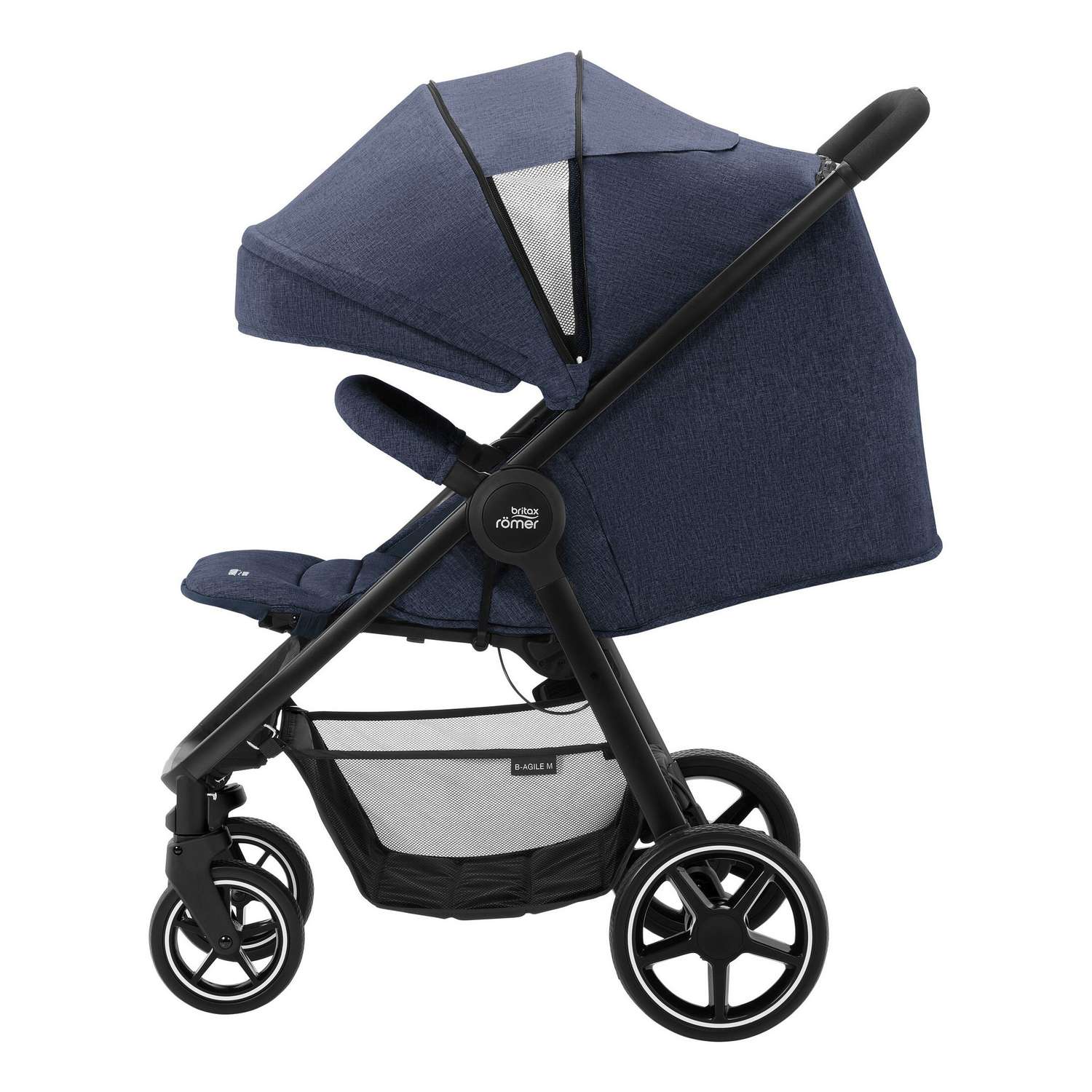 Коляска Britax Roemer B-Agile M Navy Inc - фото 4