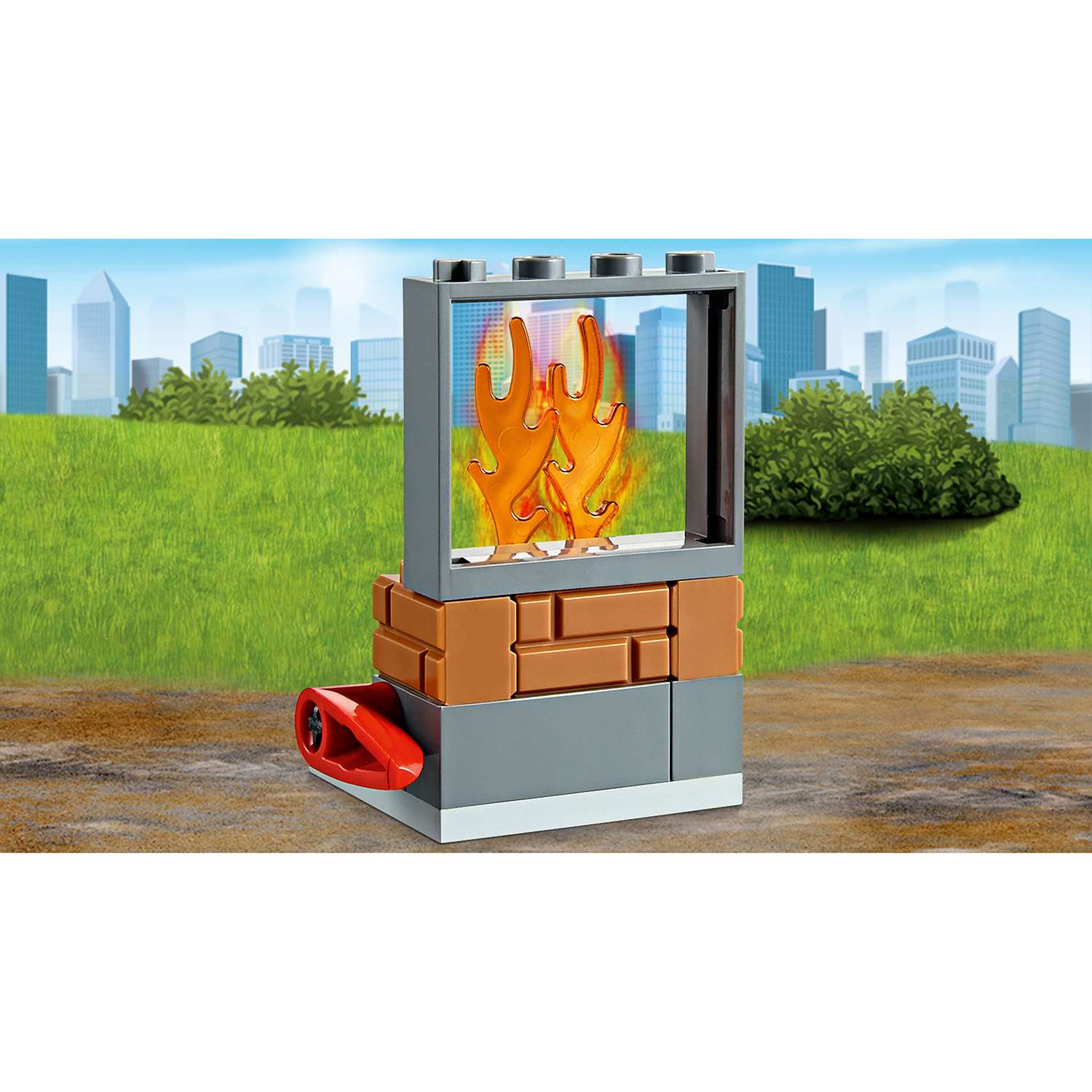 Конструктор LEGO City Fire Пожарный квадроцикл (60105) - фото 9