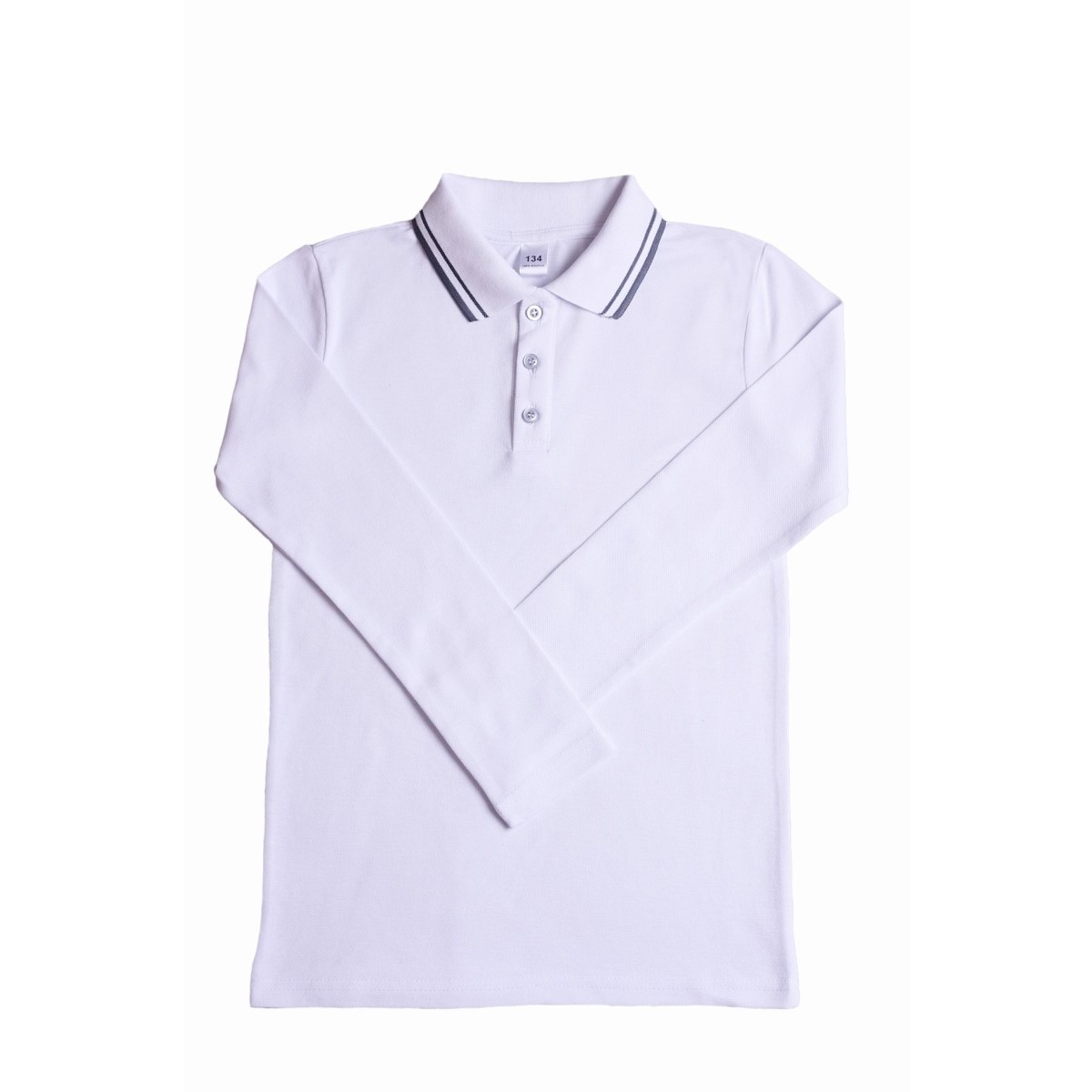 Рубашка-поло M-BABY MB-4141/белый/белый/серый - фото 10