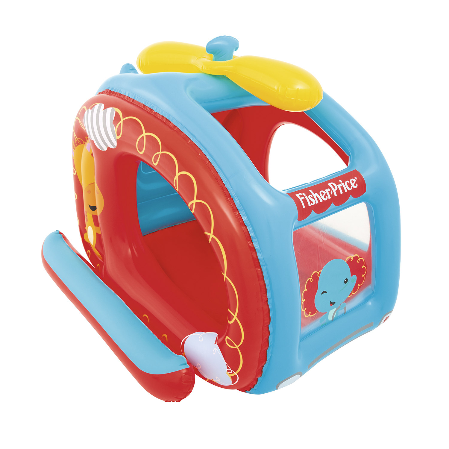 Центр игровой Bestway Fisher Price Вертолет с шариками 93502 - фото 10