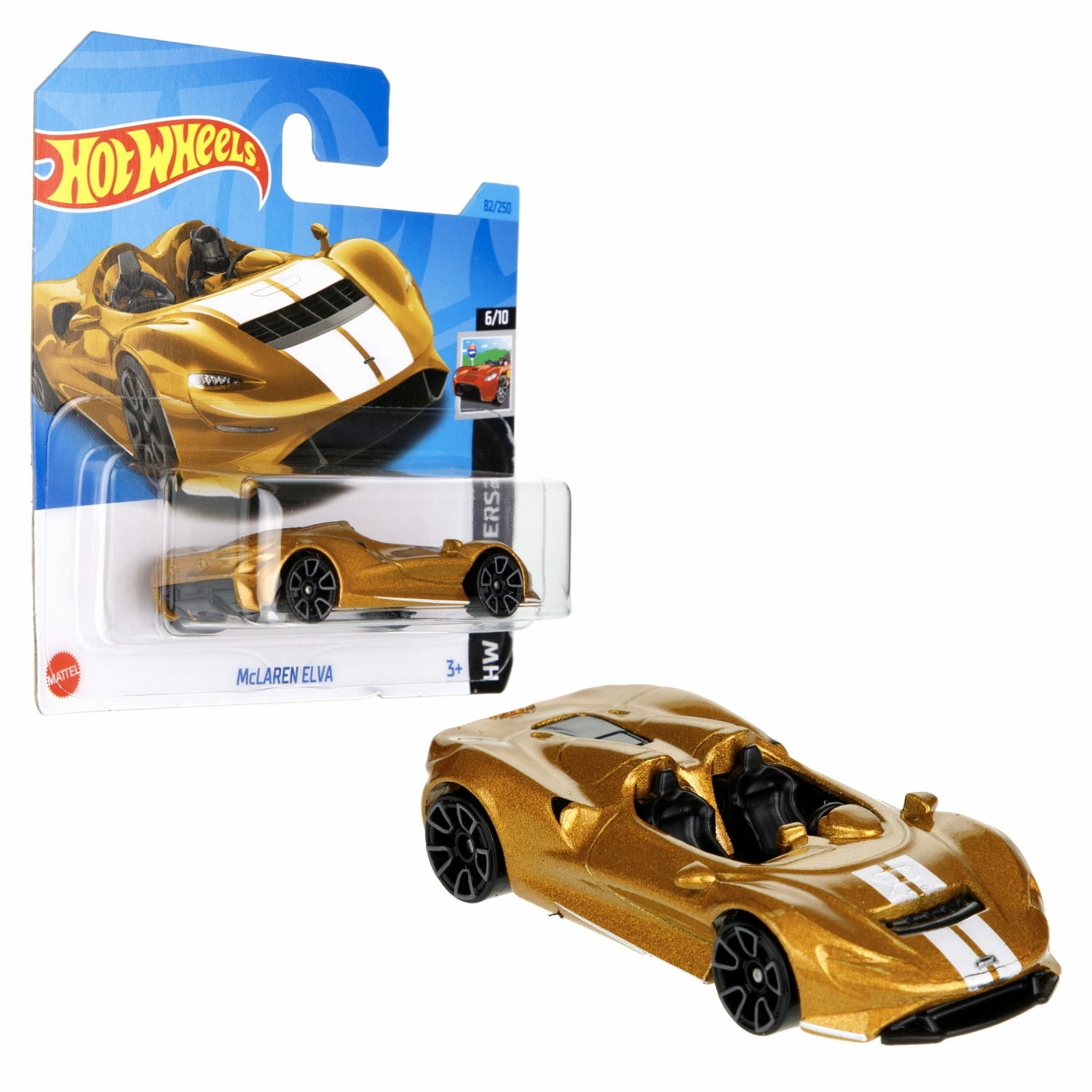 Автомобиль Hot Wheels McLaren без механизмов 5785-21 - фото 1