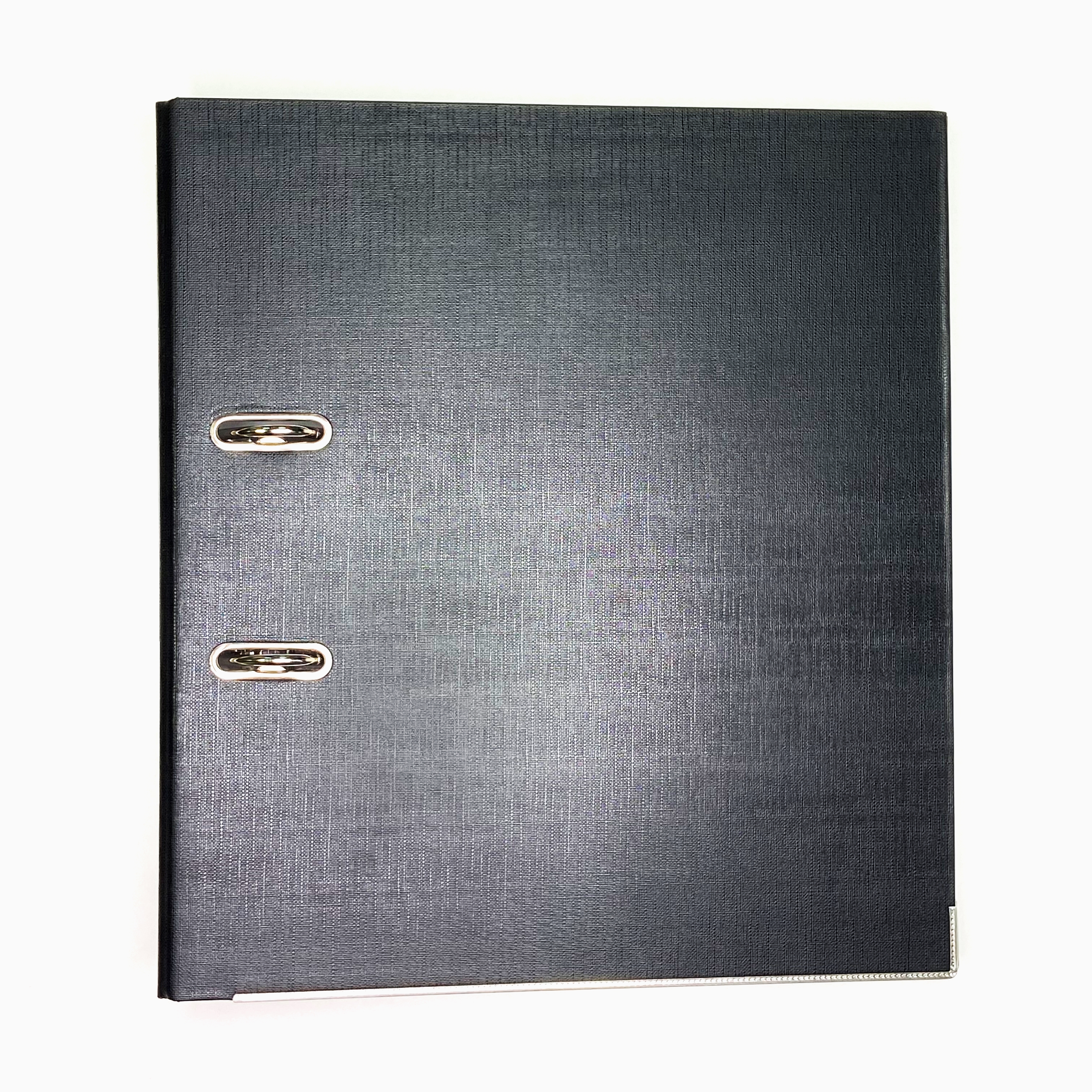 Папка-регистратор Консул ПВХ 50 мм металлический уголок кармашек со сменной этикеткой Цвет корешка черный - фото 4