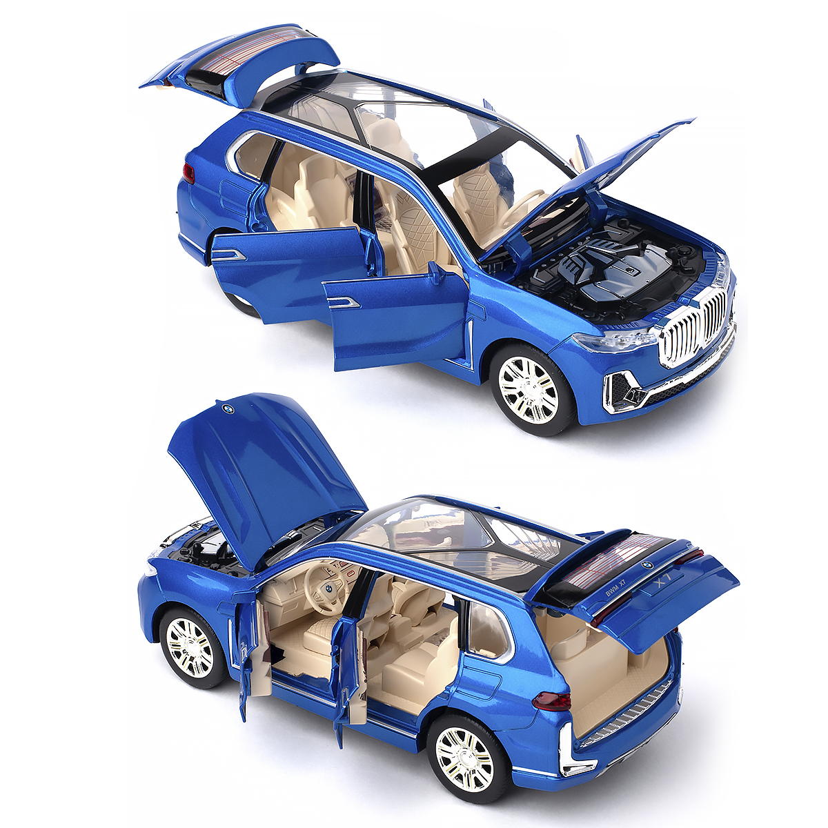 Автомобиль Che Zhi BMW 1:24 CZ115bl - фото 6