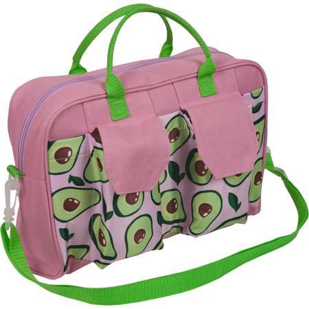 Сумка универсальная deVENTE Limited Edition Pink Avocado 35x28x10 см