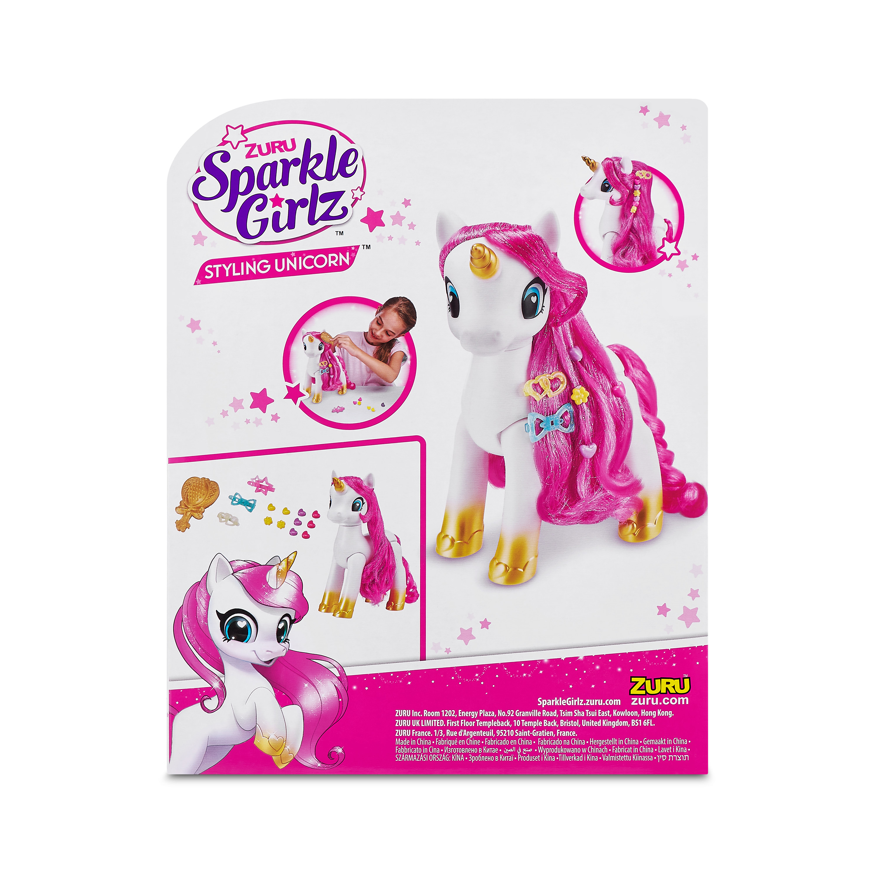 Набор игровой Sparkle Girlz для создания стиля единорога 100372 - фото 11