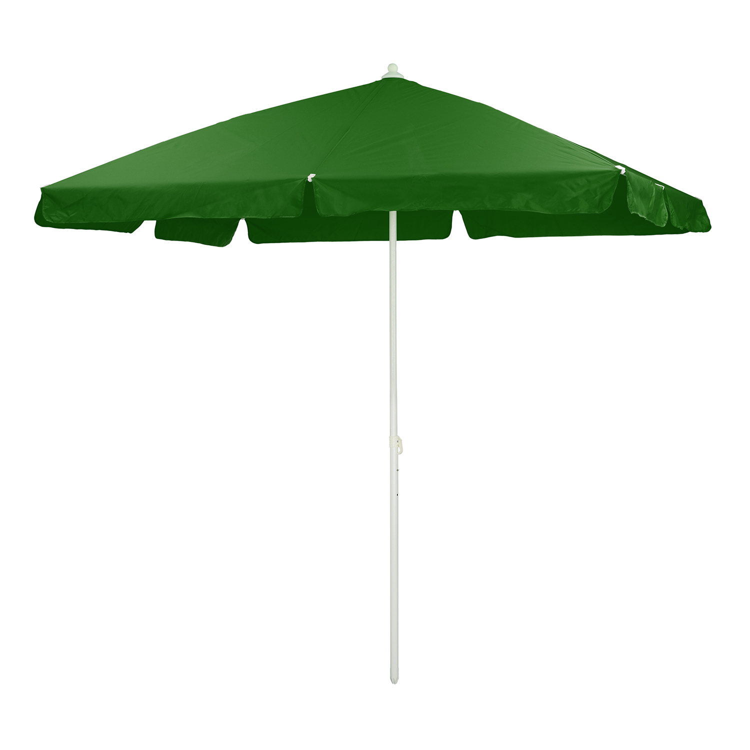Зонт пляжный BABY STYLE большой садовый от солнца для отдыха1.75х2.4 м Oxford прямоуголный зеленый - фото 1