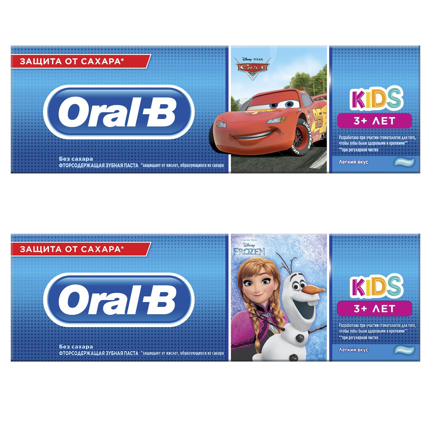 Зубная паста Oral-B 3-5лет 75мл в ассортименте - фото 1