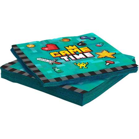 Салфетки Sima-Land бумажные Game Time 33х33 см набор 20 шт.