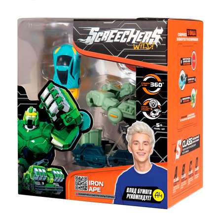 Набор игровой Screechers Wild Айрон Эйп L2 39863