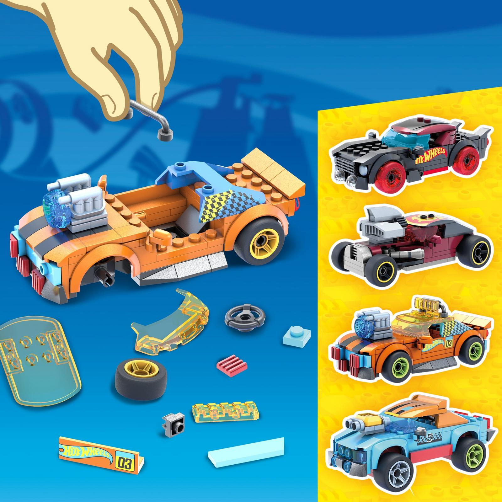 Набор Mega Construx Hot Wheels большой GVM13 - фото 6