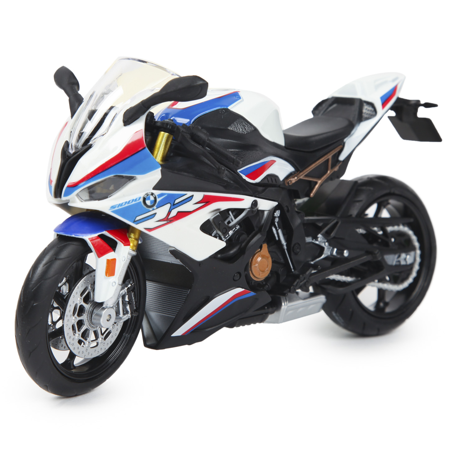 Мотоцикл Mobicaro 1:12 BMW S1000RR 2020 Белый 644101(E) купить по цене 999  ₽ в интернет-магазине Детский мир